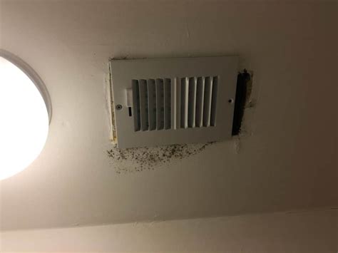 mold on air conditioning registers